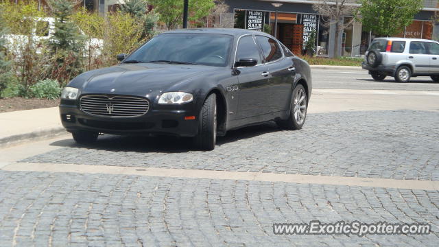 Maserati Quattroporte spotted in Cherry Creek, Colorado