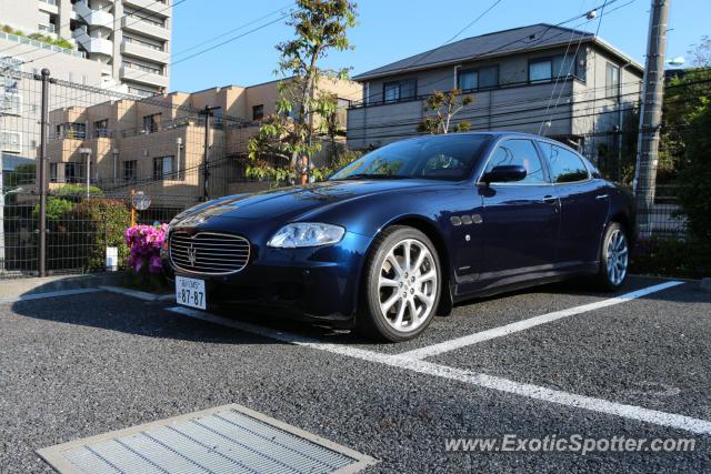 Maserati Quattroporte spotted in Tokyo, Japan