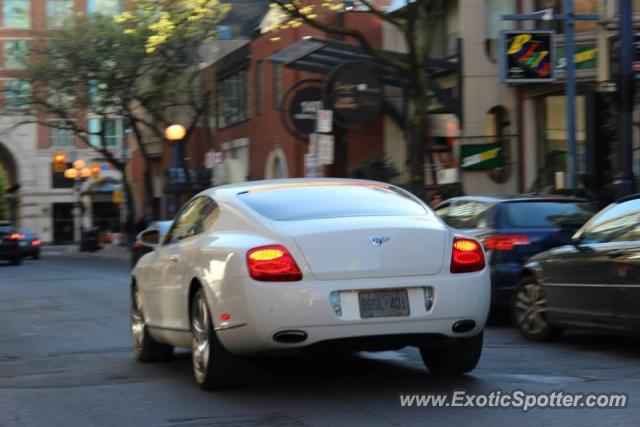 Bentley Continental spotted in Toronto, Canada