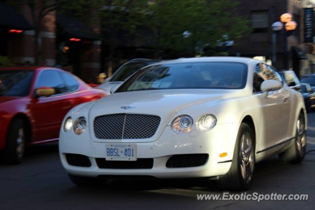 Bentley Continental spotted in Toronto, Canada