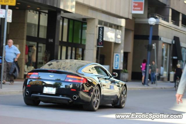 Aston Martin Vantage spotted in Toronto, Canada