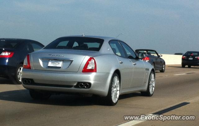 Maserati Quattroporte spotted in Hillsboro, Texas