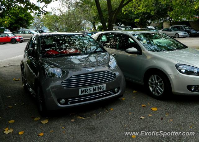 Aston Martin Cygnet spotted in Hong Kong, China