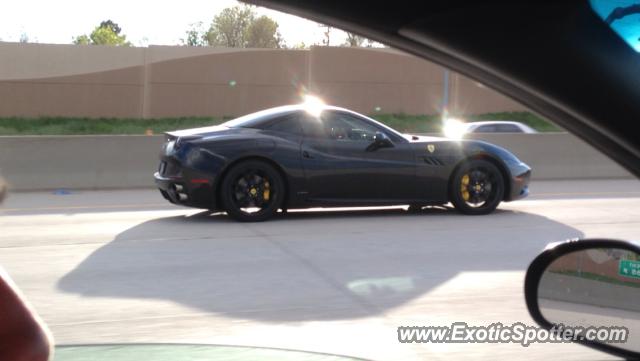 Ferrari California spotted in Castle rock, Colorado