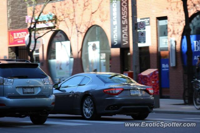 Maserati GranTurismo spotted in Toronto, Canada