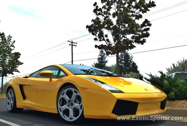 Lamborghini Gallardo spotted in Germantown, Wisconsin