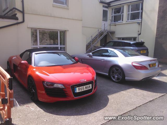 Audi R8 spotted in Douglas, United Kingdom