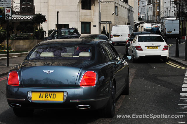 Bentley Continental spotted in London, United Kingdom