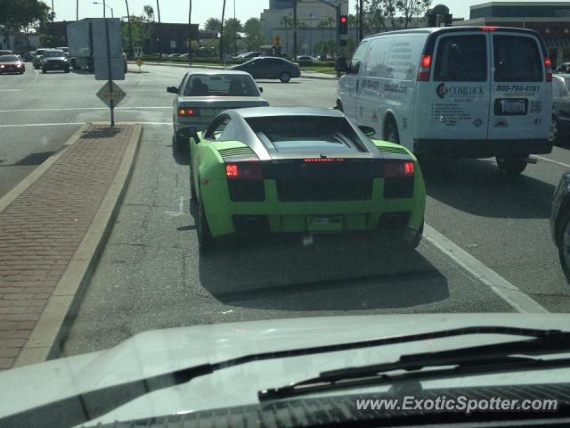 Lamborghini Gallardo spotted in Orange, California