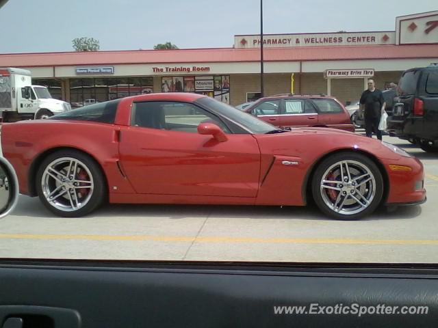 Chevrolet Corvette Z06 spotted in Freeburg, Illinois