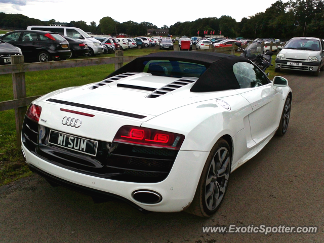 Audi R8 spotted in Brands Hatch, United Kingdom