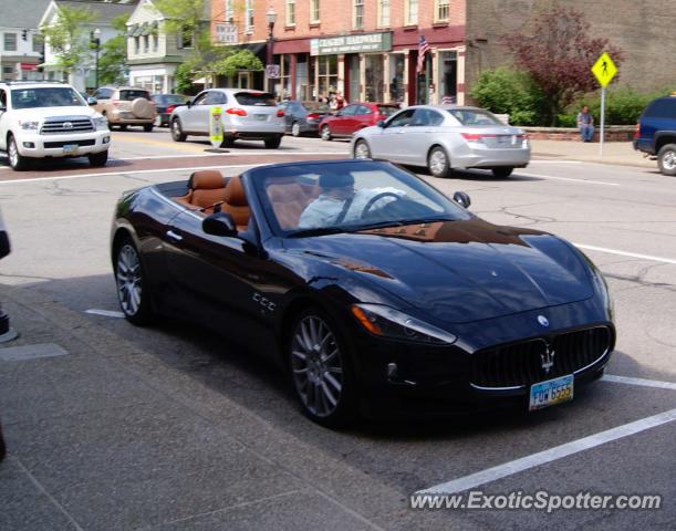 Maserati GranCabrio spotted in Cleveland, Ohio