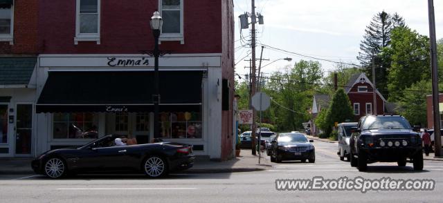 Maserati GranCabrio spotted in Cleveland, Ohio