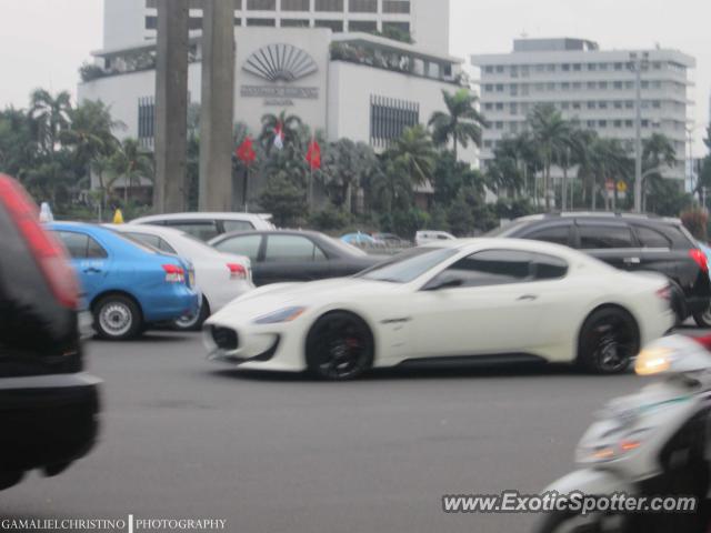 Maserati GranTurismo spotted in Jakarta, Indonesia