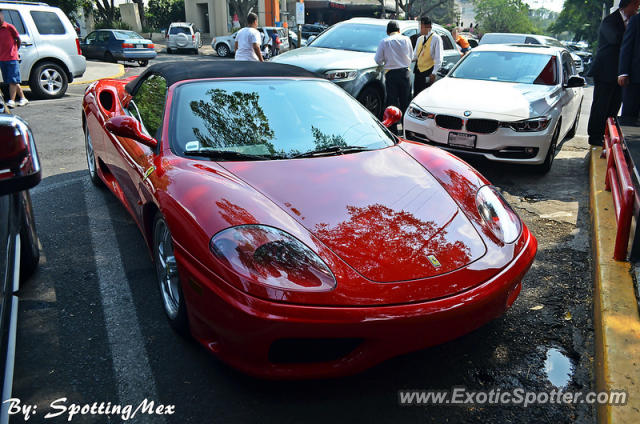 Ferrari 360 Modena spotted in Mexico City, Mexico