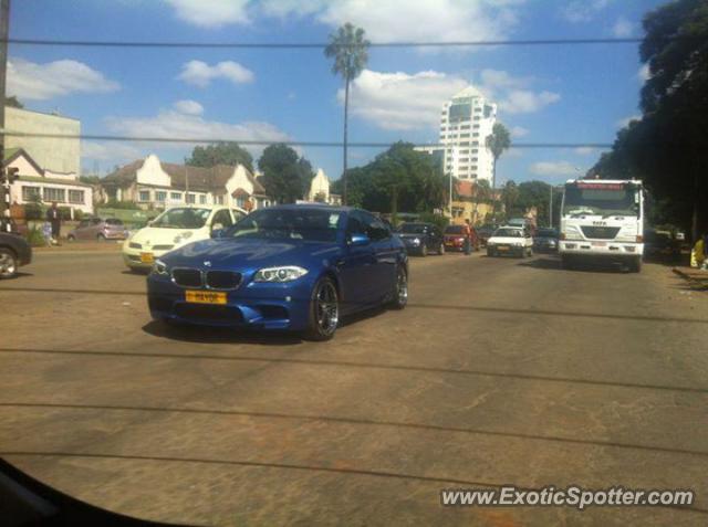 BMW M5 spotted in Avondale, Zimbabwe