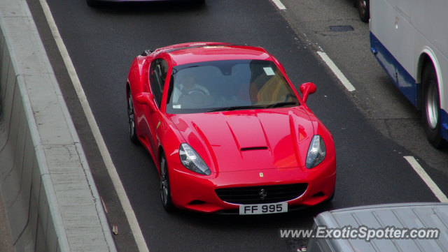 Ferrari California spotted in Hong Kong, China