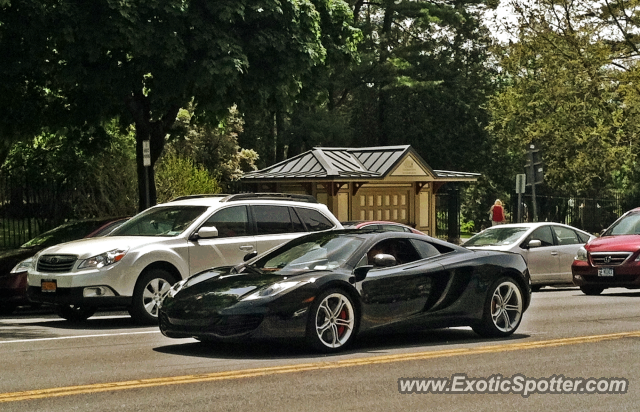 Mclaren MP4-12C spotted in Saratoga Springs, New York