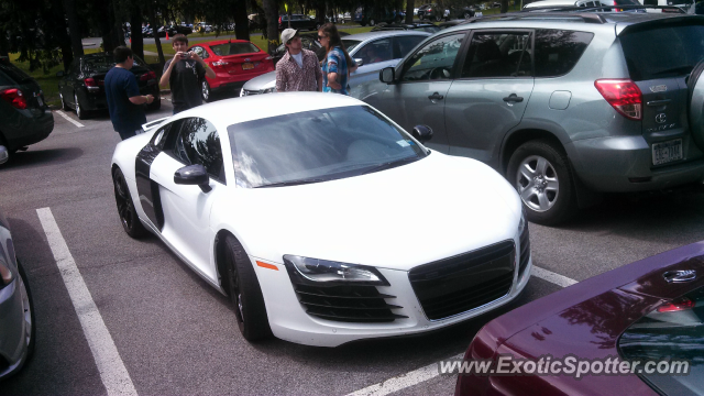 Audi R8 spotted in Saratoga Springs, New York