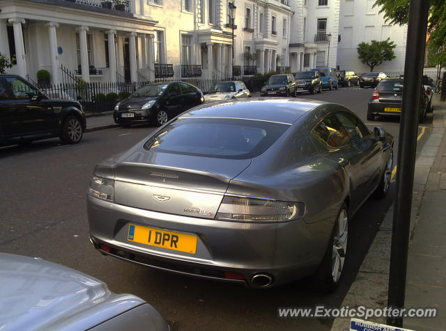 Aston Martin Rapide spotted in London, United Kingdom