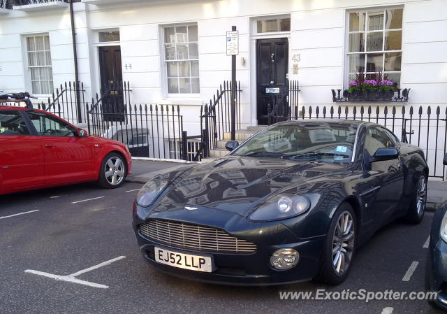 Aston Martin Vanquish spotted in London, United Kingdom