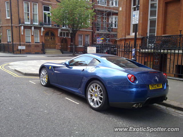 Ferrari 599GTB spotted in London, United Kingdom