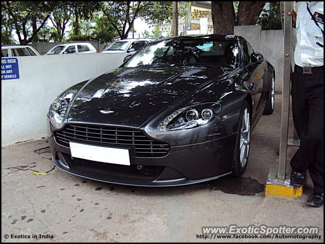 Aston Martin Vantage spotted in Bangalore, India