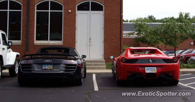 Ferrari 458 Italia spotted in New Albany, Ohio