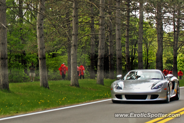 Porsche Carrera GT spotted in Saratoga Springs, New York