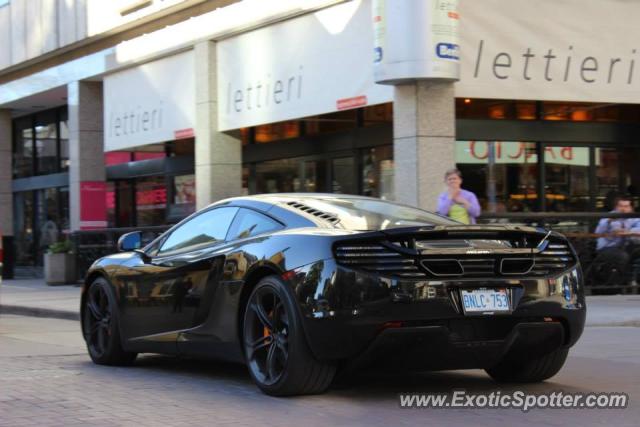 Mclaren MP4-12C spotted in Toronto, Canada