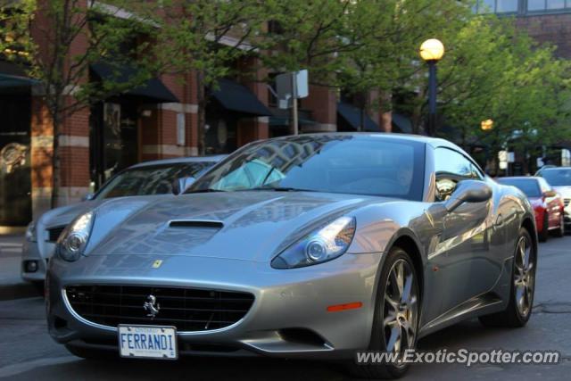 Ferrari California spotted in Toronto, Canada