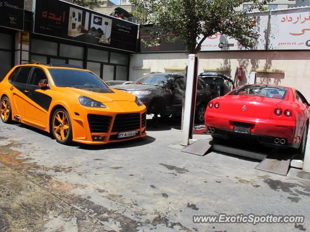 Ferrari 612 spotted in Tehran, Iran