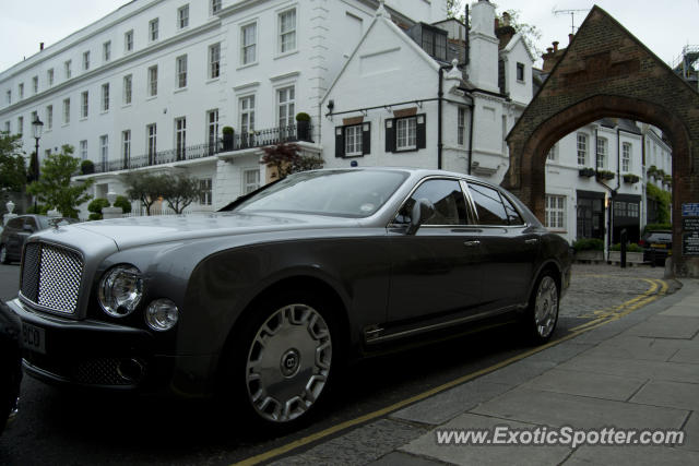 Bentley Mulsanne spotted in London, United Kingdom