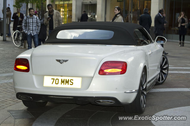 Bentley Continental spotted in London, United Kingdom