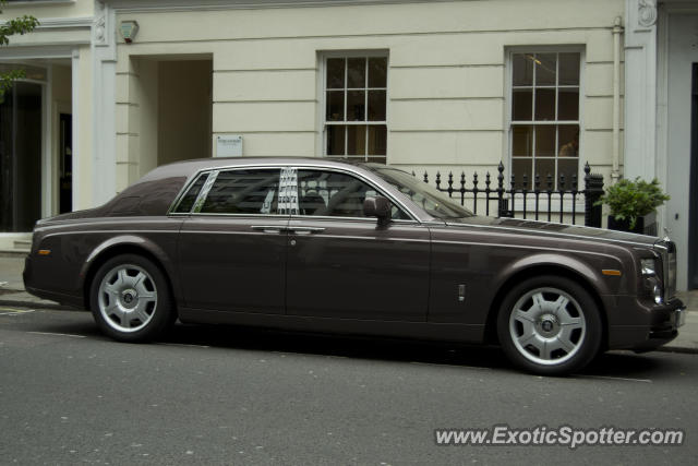 Rolls Royce Phantom spotted in London, United Kingdom