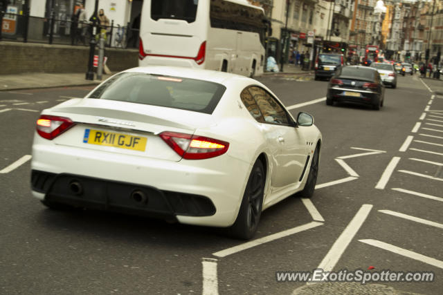 Maserati GranTurismo spotted in London, United Kingdom