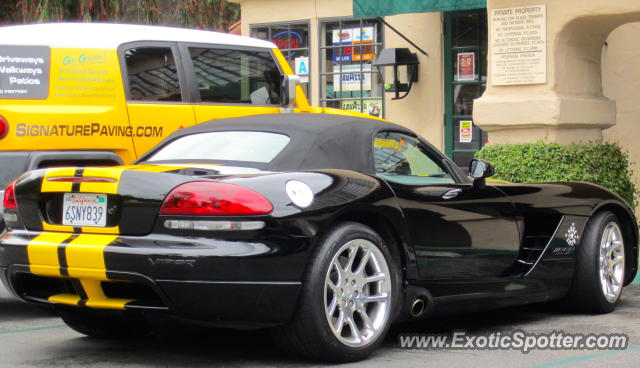 Dodge Viper spotted in Rancho Santa Fe, California