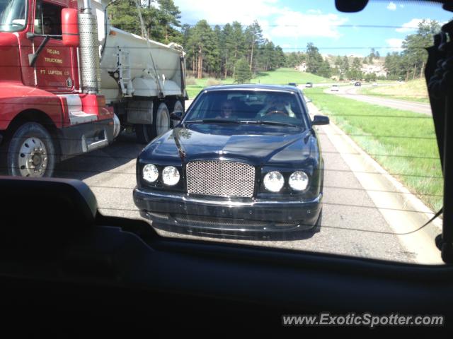Bentley Arnage spotted in Castle rock, Colorado