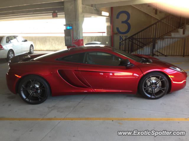 Mclaren MP4-12C spotted in Tulsa, United States