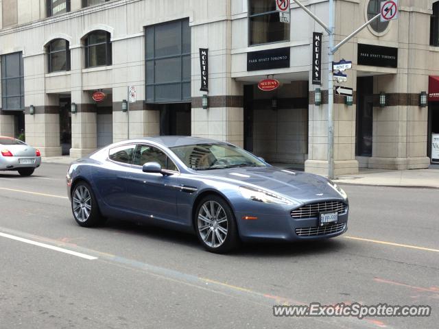 Aston Martin Rapide spotted in Toronto, Canada