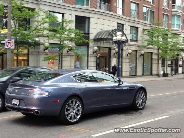 Aston Martin Rapide spotted in Toronto, Canada