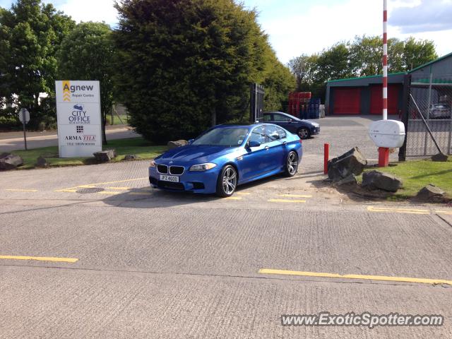 BMW M5 spotted in Belfast, United Kingdom