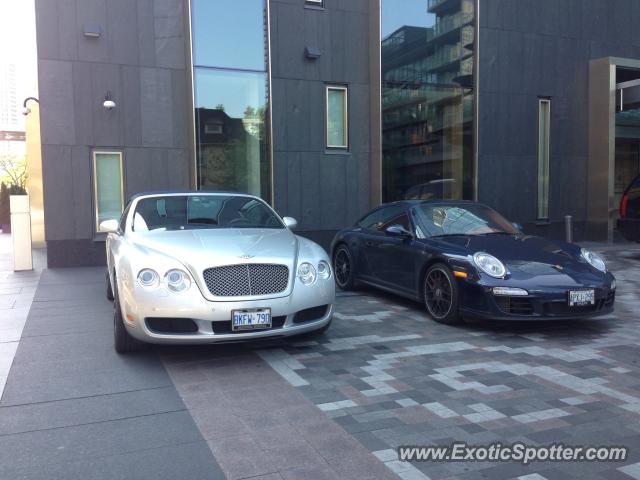 Bentley Continental spotted in Toronto, Canada