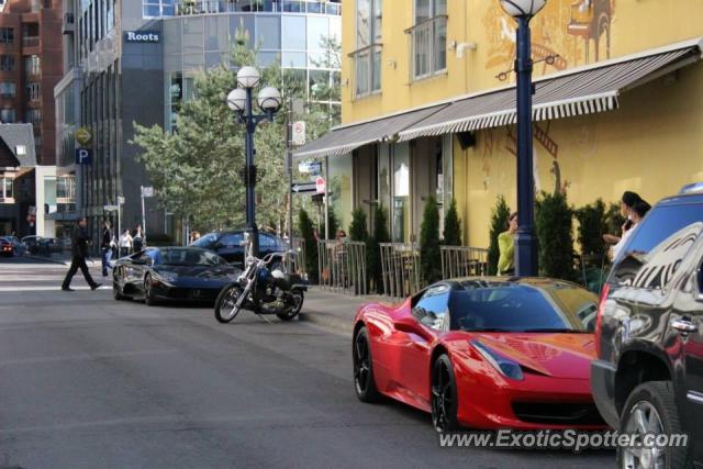 Ferrari 458 Italia spotted in Toronto, Canada