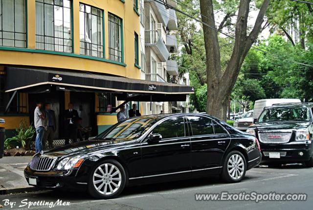 Mercedes Maybach spotted in Mexico City, Mexico