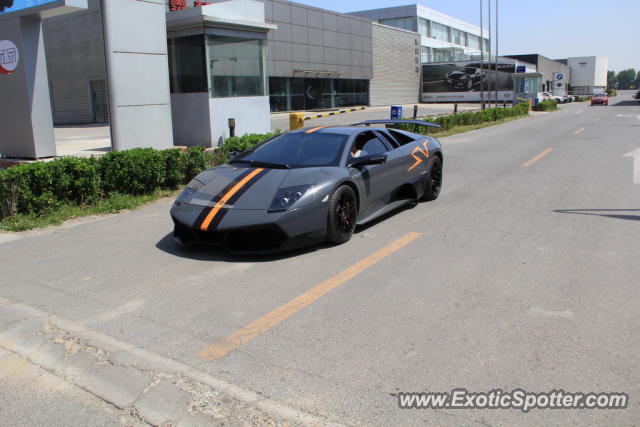 Lamborghini Murcielago spotted in Beijing, China