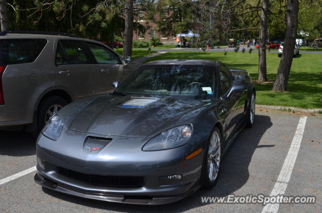 Chevrolet Corvette ZR1 spotted in Saratoga, New York