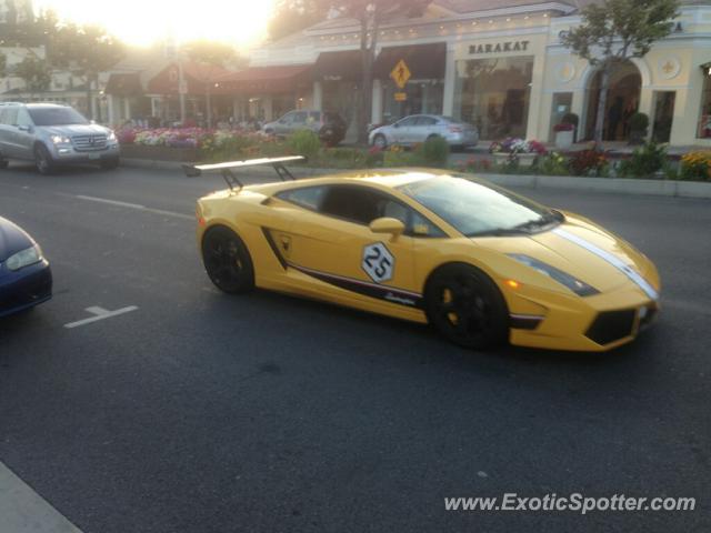 Lamborghini Gallardo spotted in Los Angeles, California