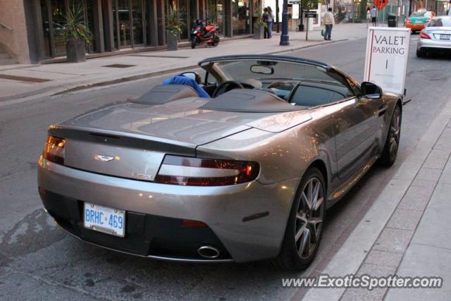 Aston Martin Vantage spotted in Toronto, Canada