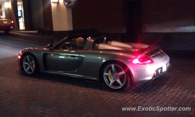 Porsche Carrera GT spotted in Toronto, Ontario, Canada